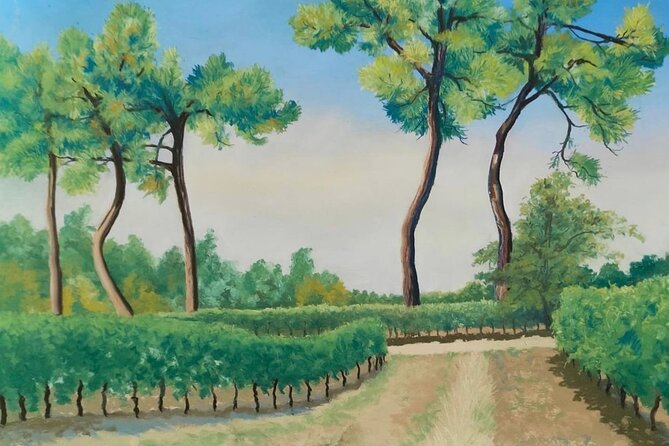 3-Hour Private Painting tuition in a beautiful Cognac vineyard - Who will enjoy this private class