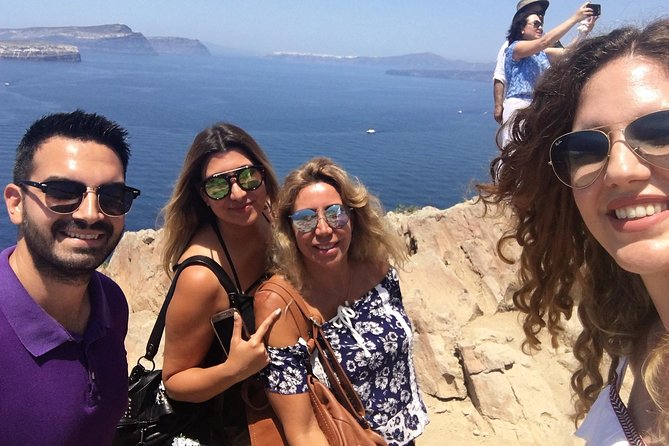 6-h Discover Santorini: Culture, Views & Wine Private Tour - Profitis Ilias above Pyrgos