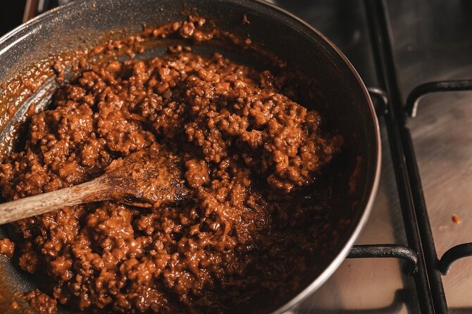 A Brunello Cooking Class with Vineyards View Winery - Eating what you made on the terrace