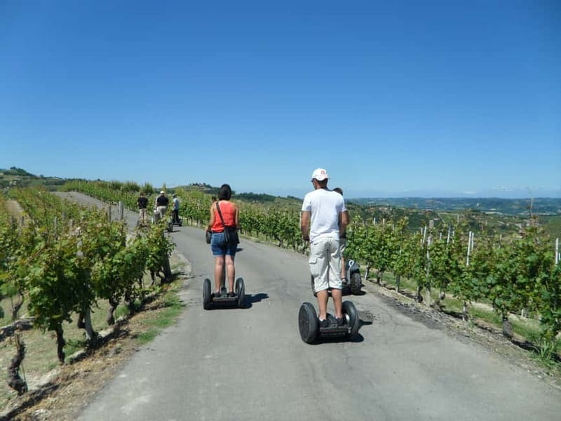 Alba: Guided Segway Tour through Langhe Hills and Vineyards - Alba’s old streets before the climb