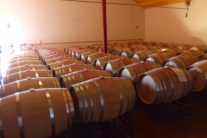 Algarve wine tour and farmer's lunch at wine estate - Quinta Do Frances Winery, the first tasting