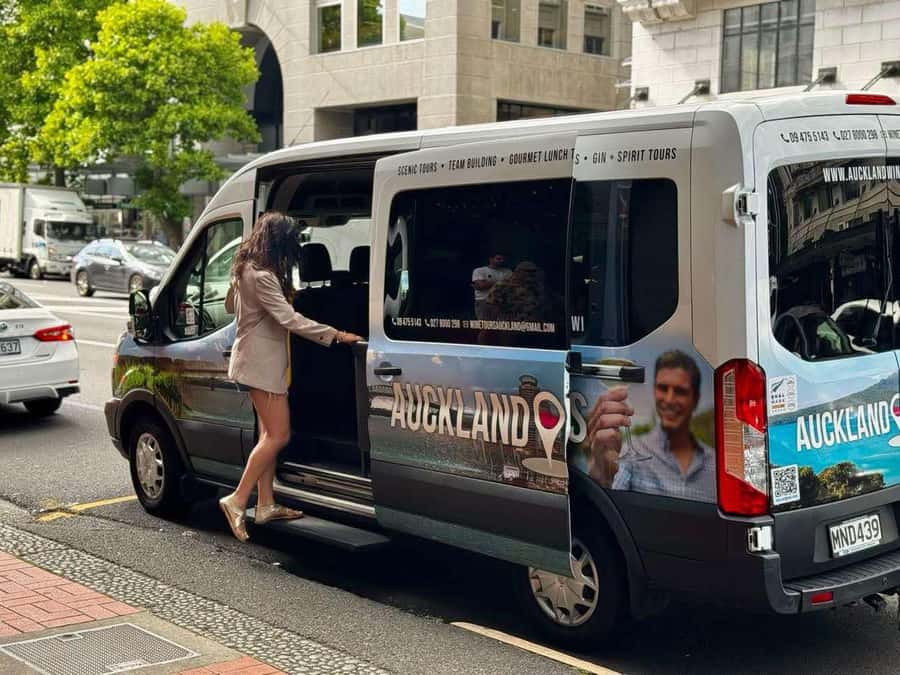 Auckland: Wine region tour with tastings and gourmet lunch - Westbrook Winery begins the tasting day