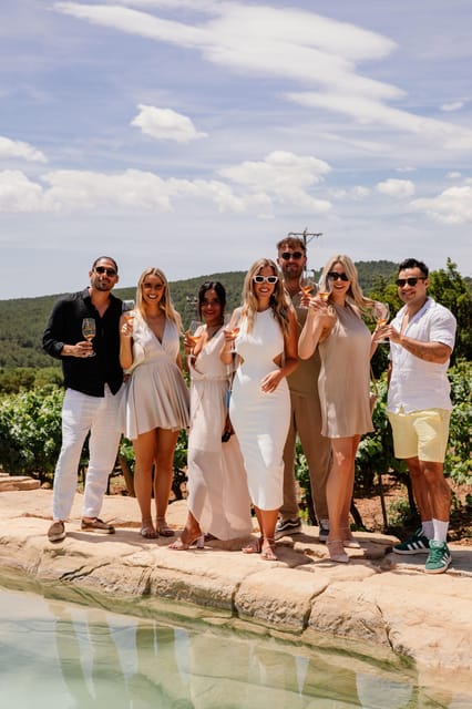 Barcelona: Vineyard Horseback Riding & Wine Tasting + Tapas - Wine, pica pica, and the optional lunch