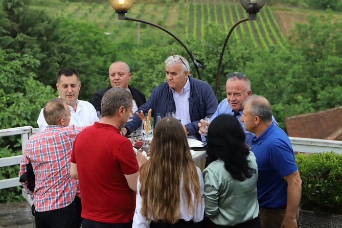 Berat 4x4 Off-Road and Vineyard Wine Tasting - Three wines, Albanian raki, and a generous snack table