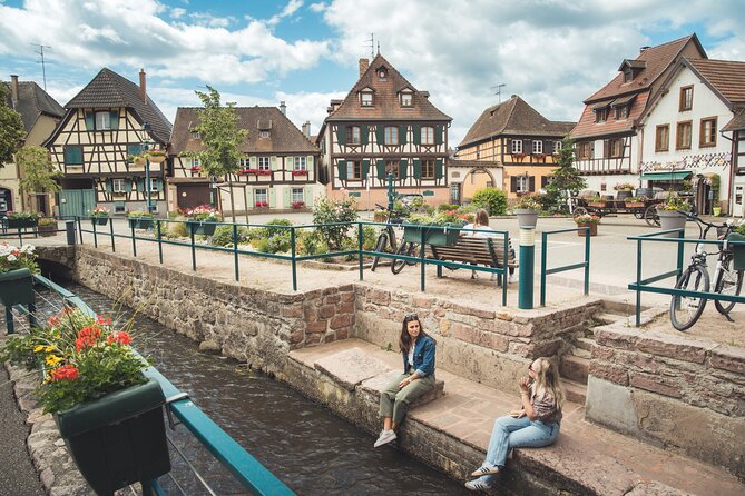 Bike ride on the Wine Route from Sélestat - Following cycle track 5 toward Bergheim