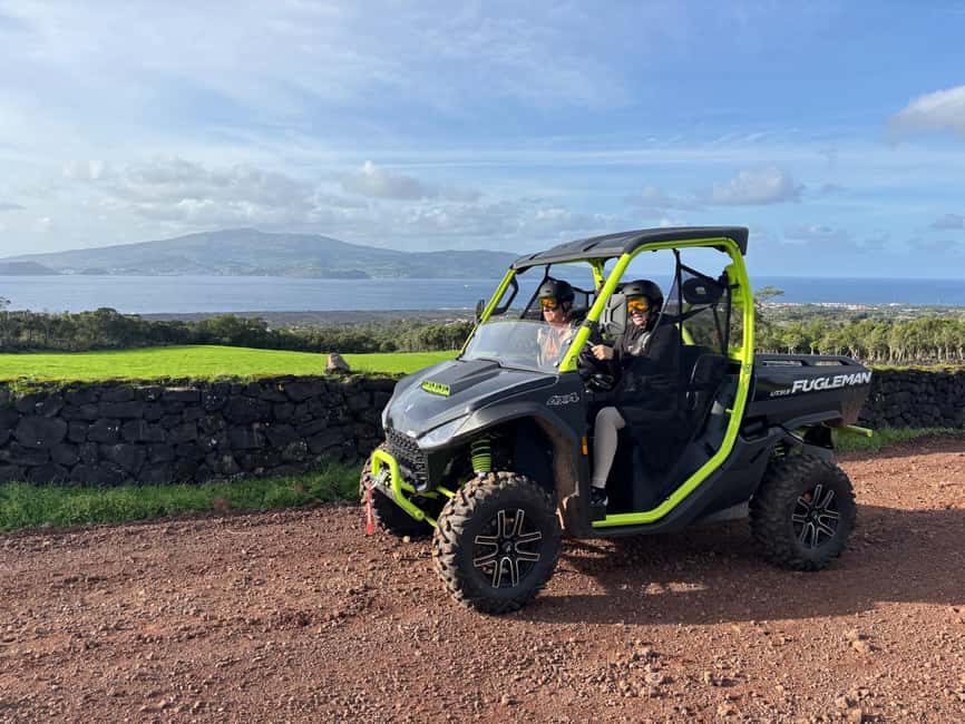 Buggy ride through the vineyards of Pico Island - Paulo, Rody, and the guide experience