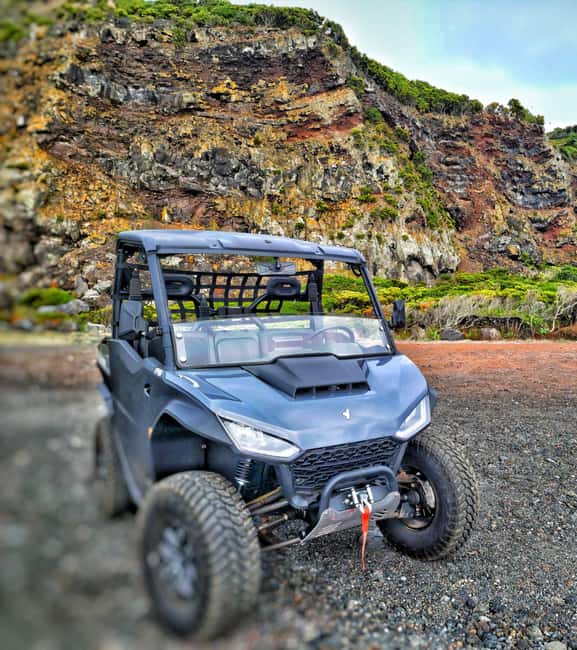 Buggy ride through the vineyards of Pico Island - What driving the buggy feels like
