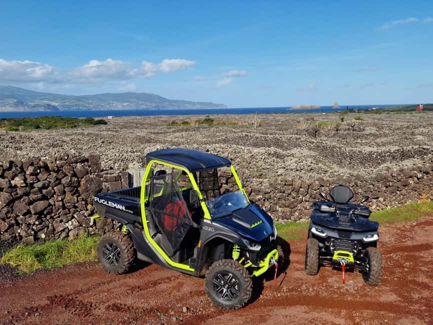 Buggy ride through the vineyards of Pico Island - The three-hour route through volcanic country