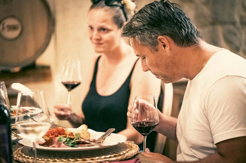 Classic: Vineyard Golf Cart Tour & Wine Tasting and Lunch - Olive oil and vinegar are part of the lesson