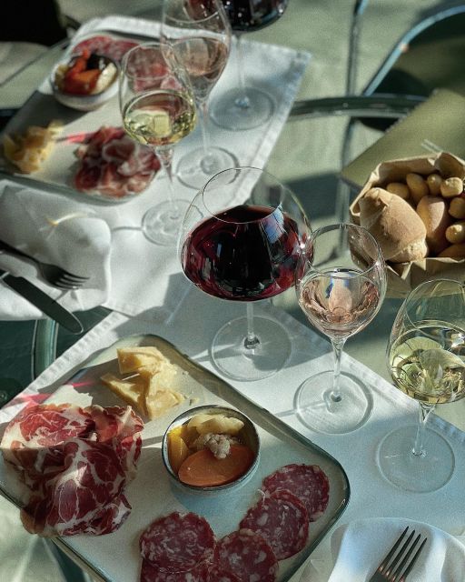 Desenzano: Lugana Wine-Tasting and Vineyard Tour - Cheese, cold cuts, bread, and sensible pairings
