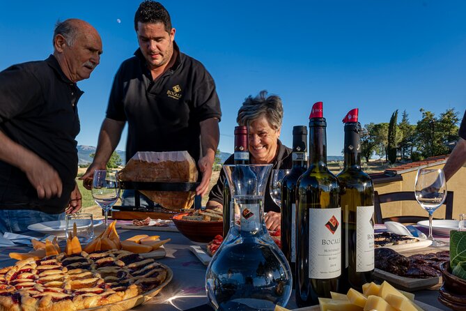 DRINK&FOOD: Private Vineyard and Winery Tour with Tasting - Local foods make the tasting more useful
