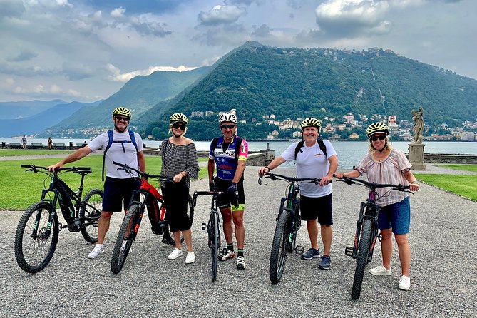 E-Bike Tour Lake Como and Swiss Vineyards - Il Giardino della Valle at the halfway point