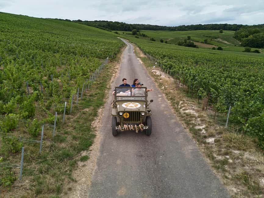 Epernay: Jeep tour of the vineyards with tasting and visits - How it complements the Champagne houses