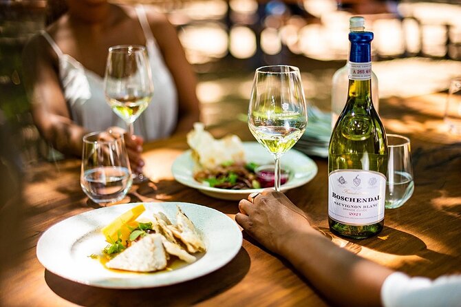 Experience 16 Wine Tasting & 6 Cheese Pairing across 3 Vineyards - Vredenheim: mountain views, farm animals, and optional big cats