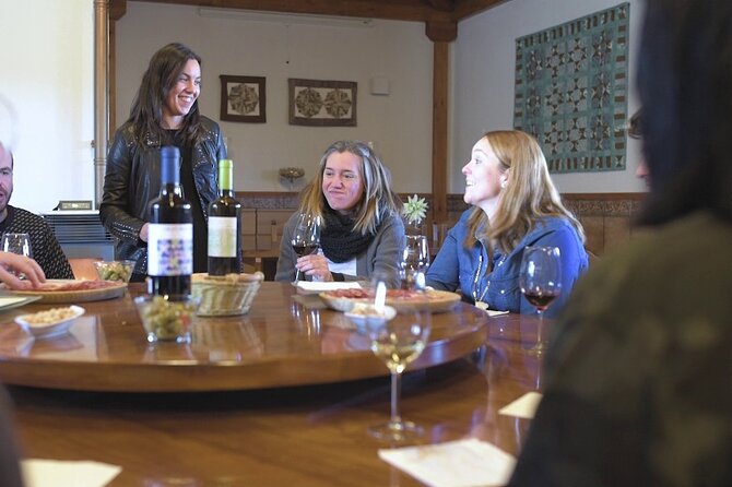 Family winery visit with food - Why the small group changes the experience