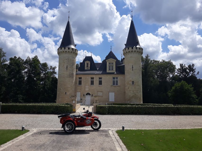 From Bordeaux: Médoc Vineyard and Chateau Tour by Sidecar - A château visit and Grand Cru Classé tasting