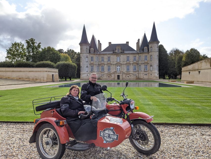From Bordeaux: Médoc Vineyard and Chateau Tour by Sidecar - Comfort, safety, and practical limits