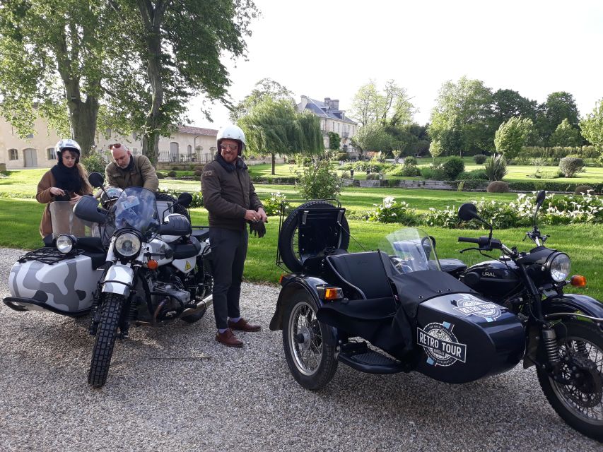 From Bordeaux: Médoc Vineyard and Chateau Tour by Sidecar - The 45-minute ride through Médoc
