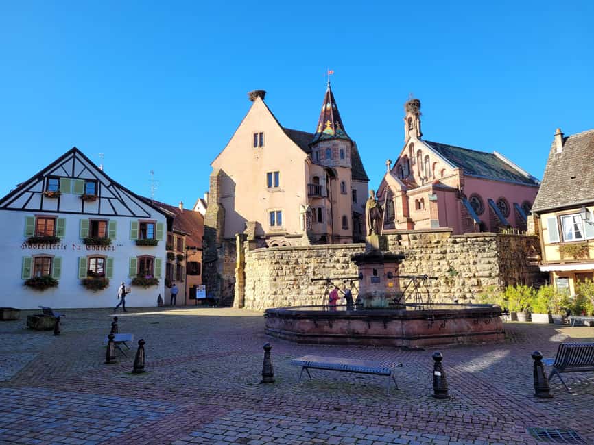 From Colmar: Alsace wine route tour Half Day - Three Alsace villages without changing hotels