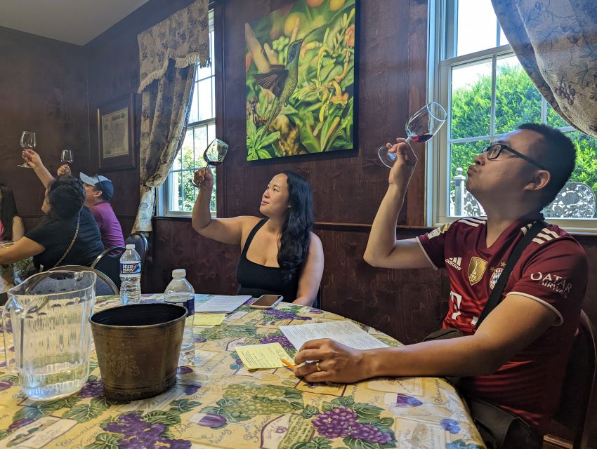 From DC: Premium Virginia Wine Country Tour with Tastings - Narmada Winery and a quieter second stop
