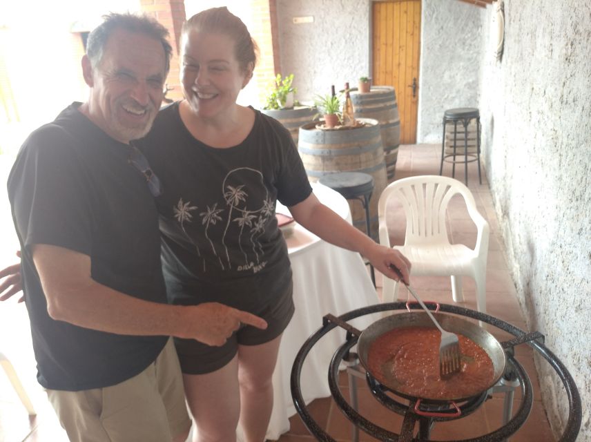 From Sitges: Paella Masterclass, Bike Ride and Winery Visit - Key points to know before booking