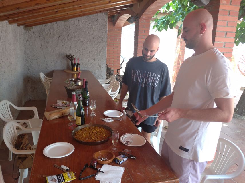 From Sitges: Paella Masterclass, Bike Ride and Winery Visit - Inside a winery run by nine generations