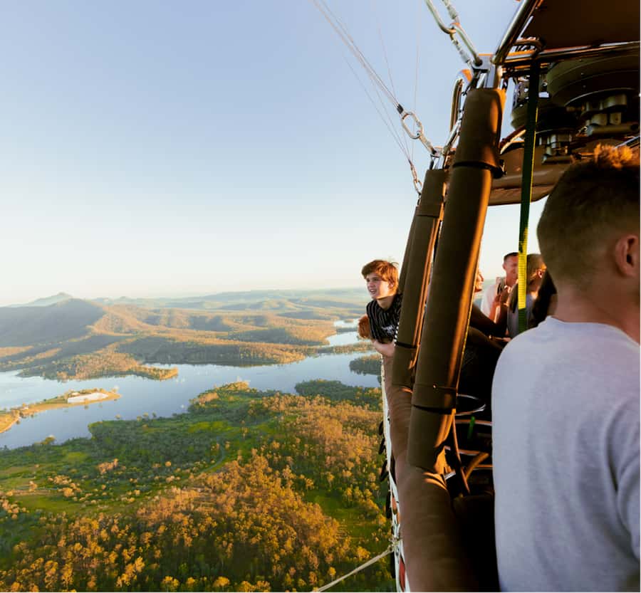 Gold Coast: Hot Air Balloon Flight and Vineyard Breakfast - My Take: Book It for the Whole Morning