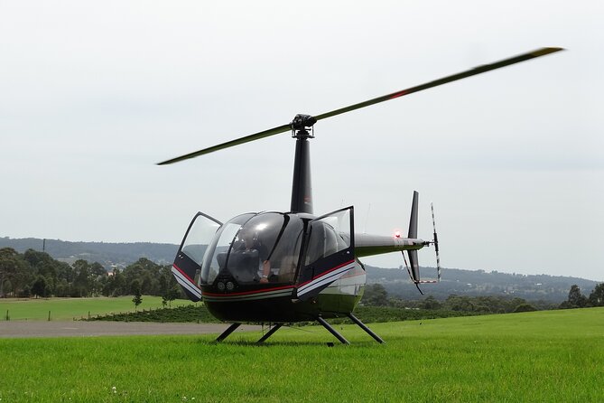 Hunter Valley Wine Country Helicopter Flight from Cessnock - Taking off from Cessnock Aerodrome