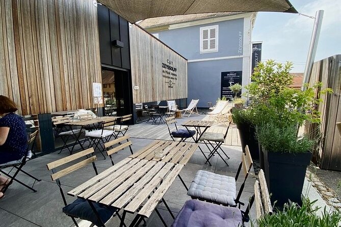Immersive winery visit, tasting and picnic cart - Terrace, cellar, or take-away picnic
