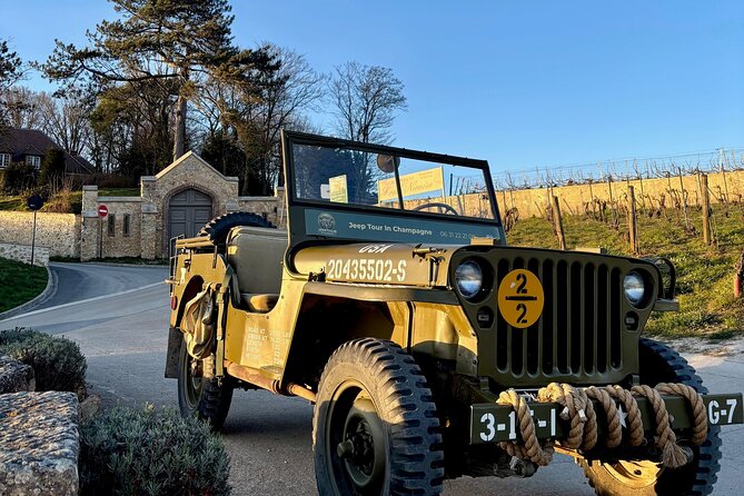 Jeep tour in the Champagne Vineyard with tasting - Why a Jeep is a fine way to see Champagne