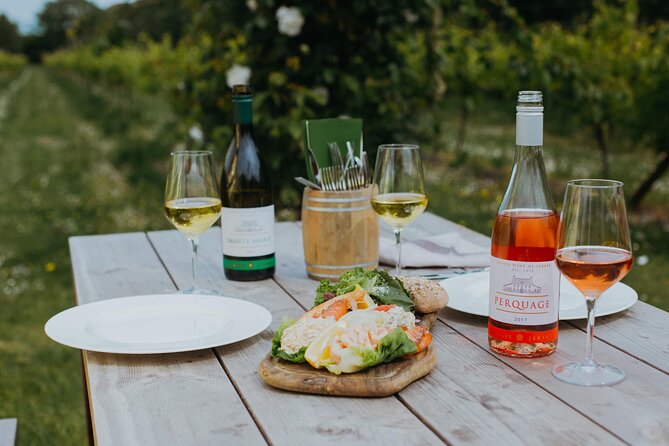 Jersey Premium Vineyard and Distillery Wine Tour and Tasting - The premium finish in the garden room