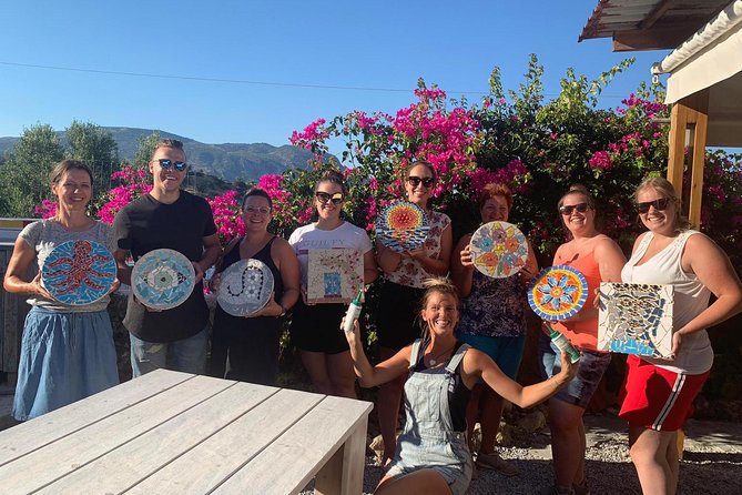Karpathos Creative Workshop for Mosaic in the vineyard - A Karpathos souvenir made by your own hands