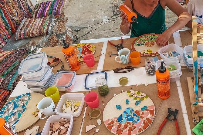 Karpathos Creative Workshop for Mosaic in the vineyard - What is included, and what costs extra