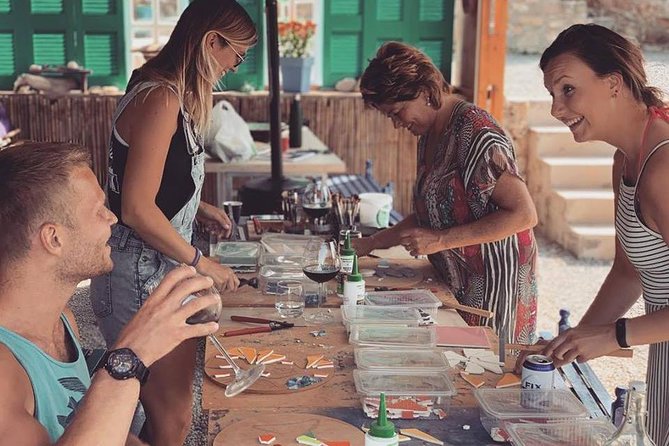 Karpathos Creative Workshop for Mosaic in the vineyard - A useful choice for a handmade holiday memory