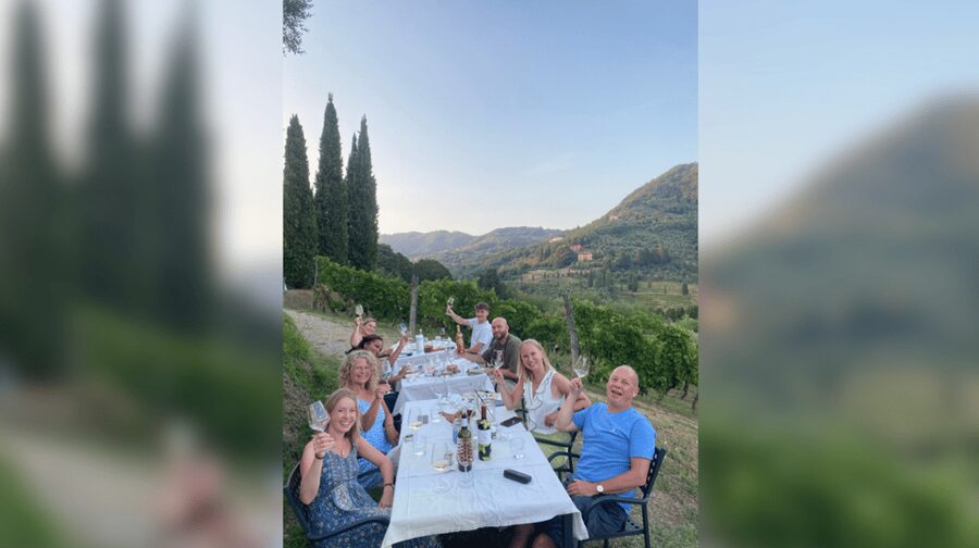 Lucca: Vineyard Paint & Sip at Tenuta Adamo Winery - Three wines before you pick your bottle