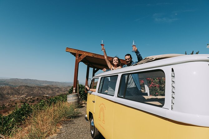 Malibu: Vintage VW Bus and Vineyard Tour - Rolling through Saddlerock Ranch in a vintage VW bus