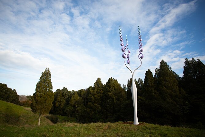 Matakana Art & Vineyard Experience incl. Lunch & Wine Tasting Tour From Auckland - Brick Bay combines wine and sculpture