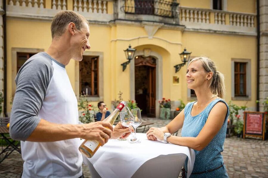 Meißen: Wine hike in the Proschwitzer vineyards including a 3-part wine tasting - Understanding the work on steep slopes
