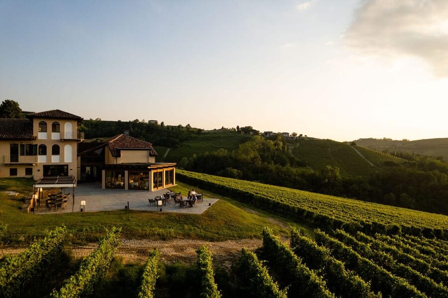 Monforte d'Alba: Barolo Tasting, Vineyard & Cellar Visit - Entering the underground cellar
