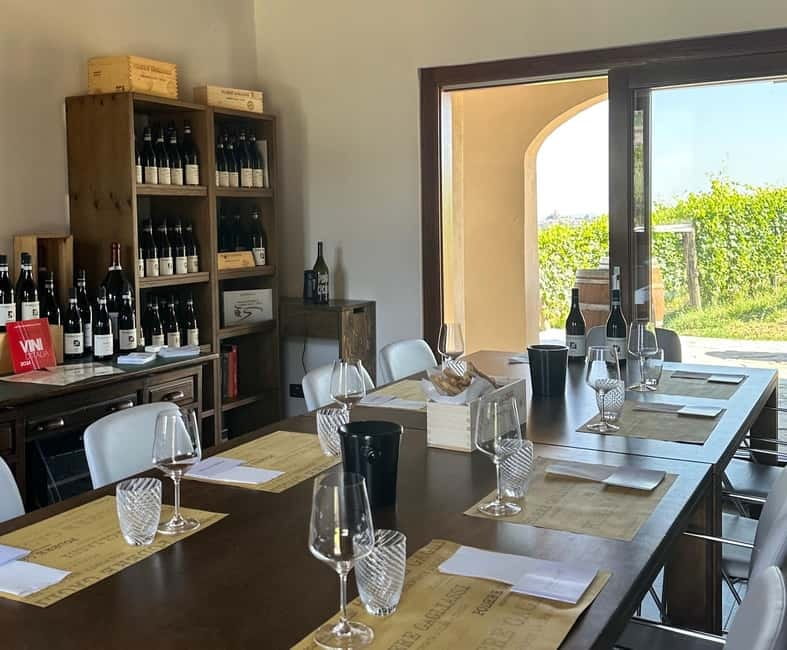 Monforte d'Alba: Wine Tasting, Cellar Visit, and Vineyard Tour - Inside the Underground Cellar