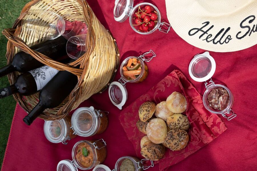 Montalcino: Vineyard Picnic with a Bottle of Wine - What arrives in the picnic basket