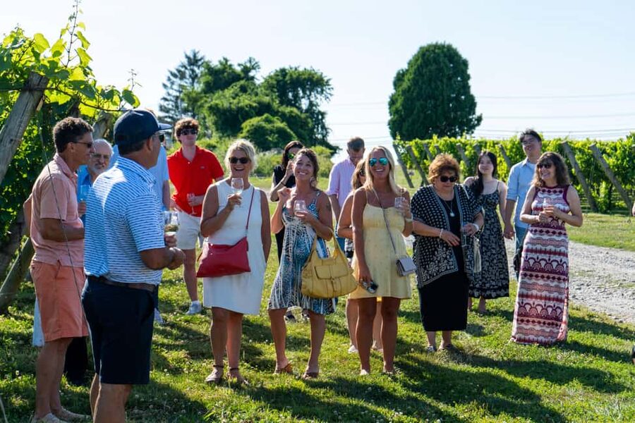 Newport: Vineyards Winery Tour + Tasting - Combining the tour with a meal or shopping