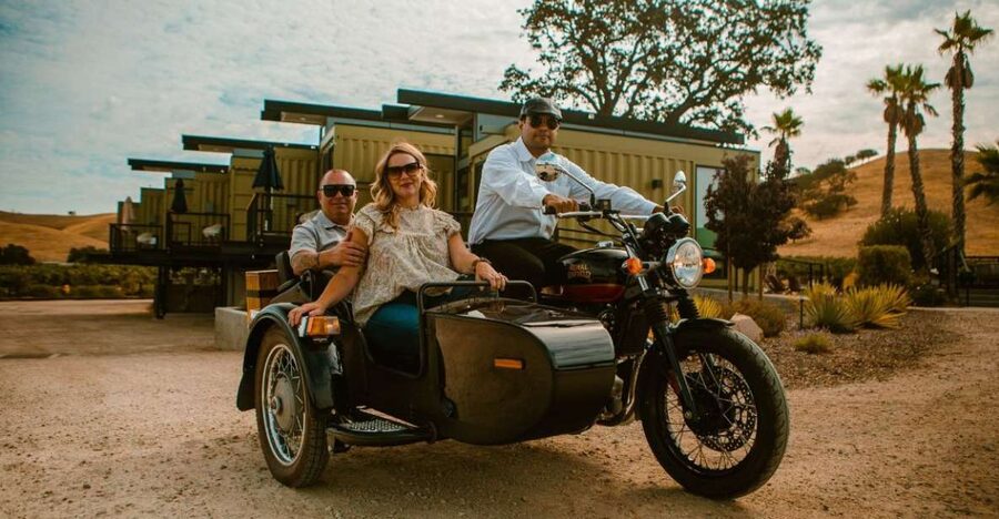 Paso Robles: Scenic Sidecar Vineyard Tour - A Sidecar Instead of a Tasting-Room Chair