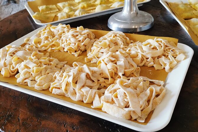 Pasta Masterclass and Wine Tour in the Minardi Vineyard - A generous lunch, not just a cooking demonstration