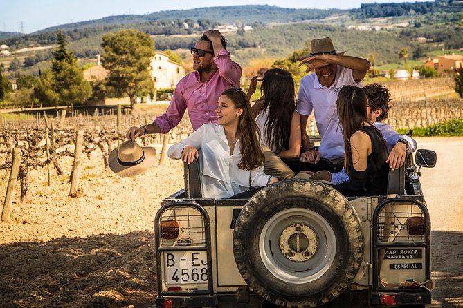 Penedes Wine & Cava Tasting & 4WD Vineyards Tour from Barcelona - From Passeig de Gràcia to the Penedès vines