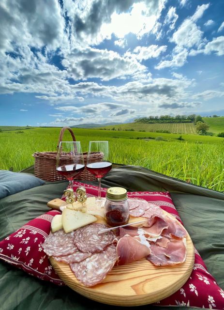 Picnic in the organic vineyards of Brunello - A two-hour picnic among Brunello vines