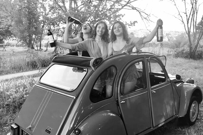 Private 2cv tour in the vineyards and Wine tasting - Who will enjoy this most
