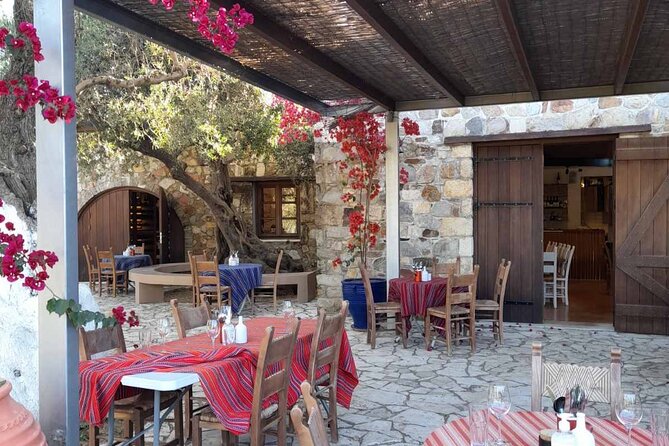 Private Exclusive Manousakis Winery and Vineyard Tour - Inside the cellar and bottling area