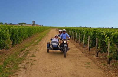 Private ride in the vineyards from Saint-Emilion