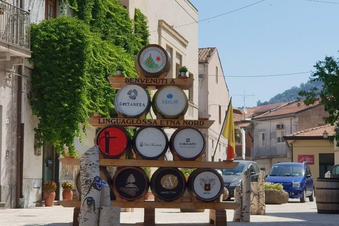 Private tour of Etna and Winery Visit with Food and Wine Tasting from Taormina - A family winery, four Etna wines, and lunch